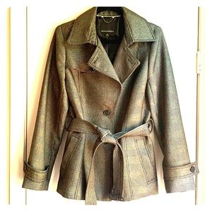 Women’s Belted Jacket Fitted, Size 12